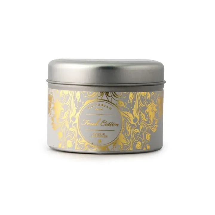 Victorian Sense Tinbox Fresh Cotton scented candle - LT53502 (N0098)